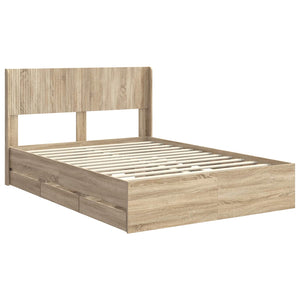 Καλάθι με αποθήκη και κεφαλάρι Sonoma Δρυς 150 x 200 cm - Pakobazaar