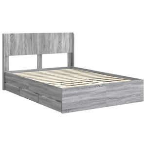 Καλάθι με αποθήκη και κεφαλάρι Γκρι Sonoma 140 x 200 cm - Pakobazaar