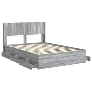 Καλάθι με αποθήκη και κεφαλάρι Γκρι Sonoma 140 x 200 cm - Pakobazaar
