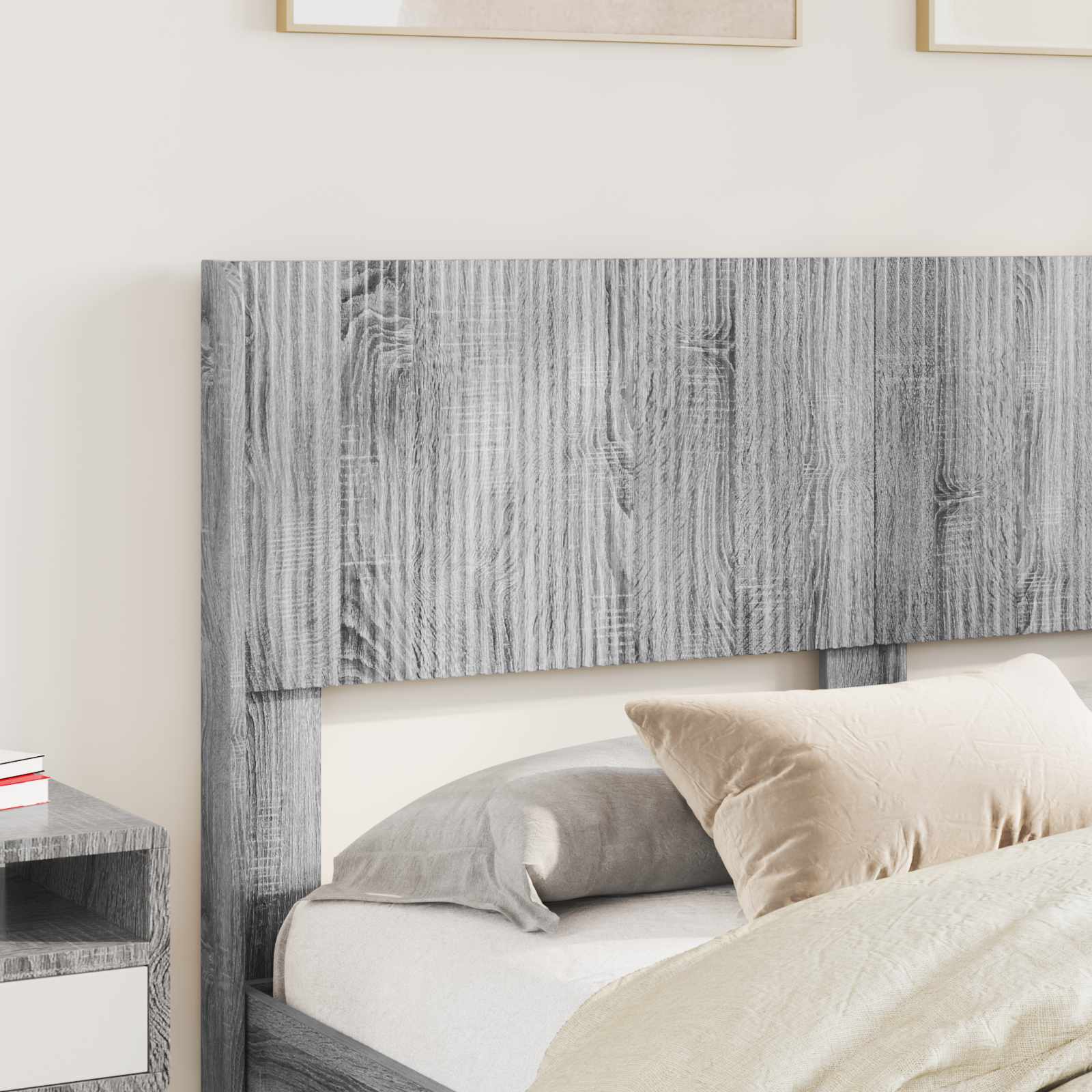 Καλάθι με αποθήκη και κεφαλάρι Γκρι Sonoma 120 x 190 cm - Pakobazaar