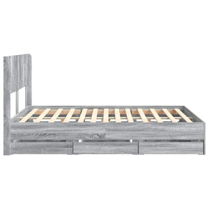 Καλάθι με αποθήκη και κεφαλάρι Γκρι Sonoma 120 x 190 cm - Pakobazaar