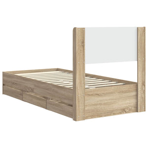 Καλάθι με αποθήκη και κεφαλάρι Sonoma Δρυς 100 x 200 cm - Pakobazaar