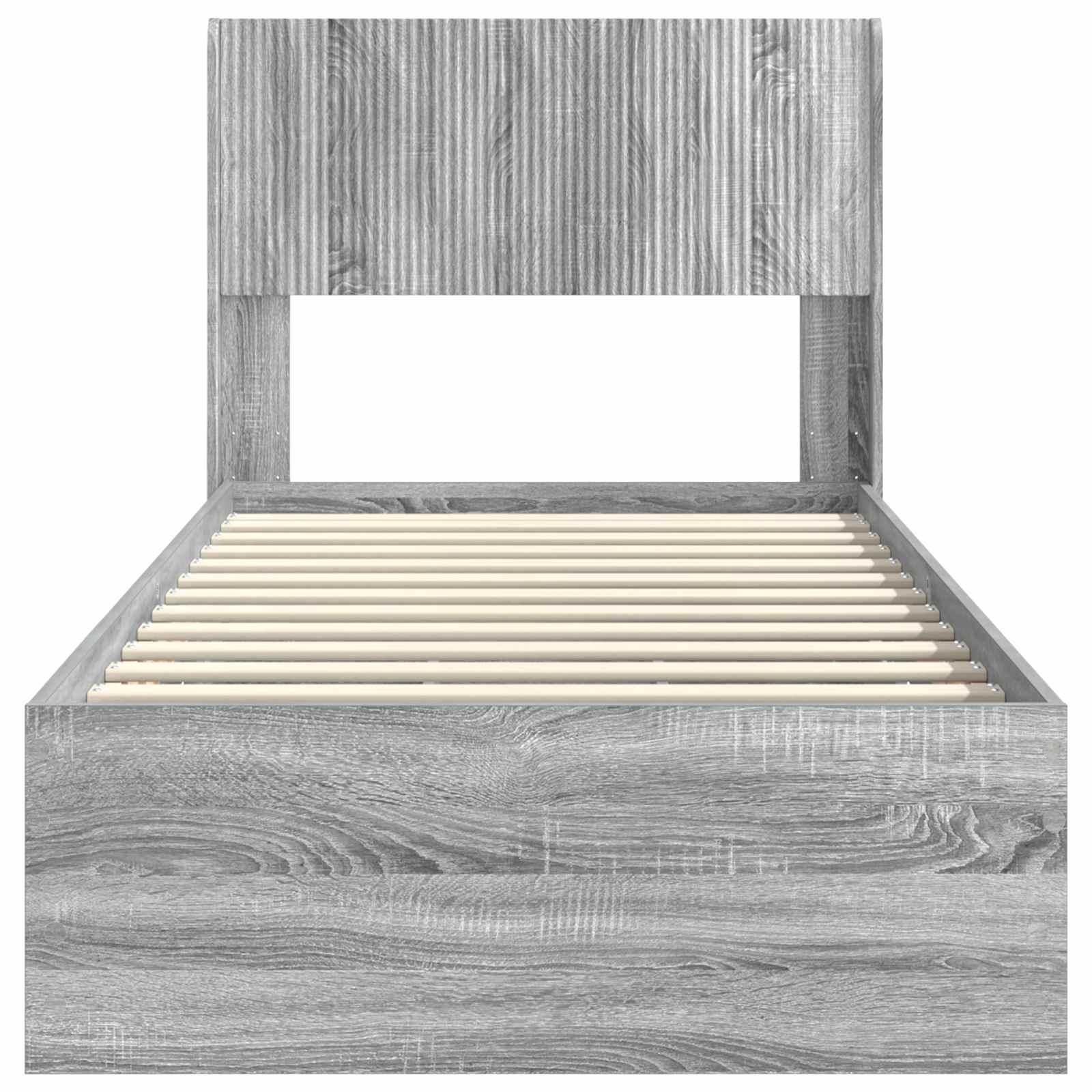 Καλάθι με αποθήκη και κεφαλάρι Γκρι Sonoma 75 x 190 cm
