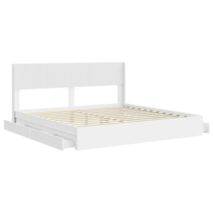 Καλάθι με αποθήκη και κεφαλάρι Λευκό 180 x 200 cm - Pakobazaar