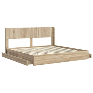 Καλάθι με αποθήκη και κεφαλάρι Sonoma Δρυς 180 x 200 cm - Pakobazaar