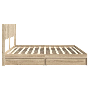 Καλάθι με αποθήκη και κεφαλάρι Sonoma Δρυς 180 x 200 cm - Pakobazaar