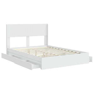 Καλάθι με αποθήκη και κεφαλάρι Λευκό 160 x 200 cm - Pakobazaar