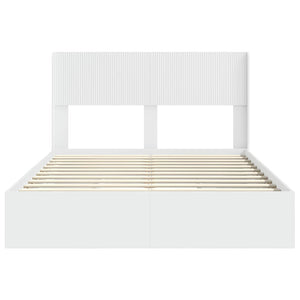 Καλάθι με αποθήκη και κεφαλάρι Λευκό 160 x 200 cm - Pakobazaar