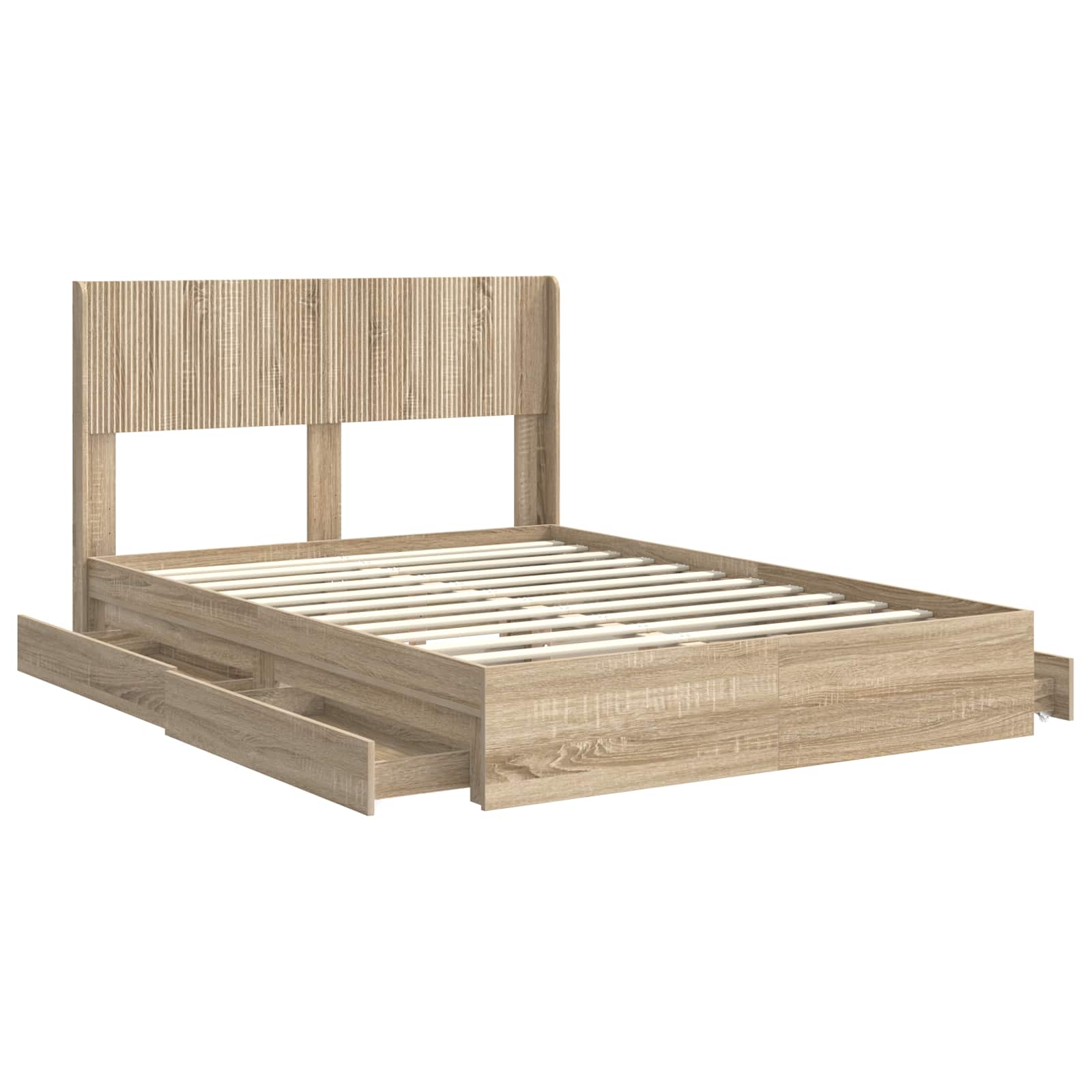 Καλάθι με αποθήκη και κεφαλάρι Sonoma Δρυς 160 x 200 cm - Pakobazaar