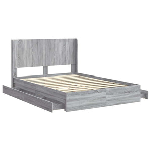 Καλάθι με αποθήκη και κεφαλάρι Γκρι Sonoma 160 x 200 cm - Pakobazaar
