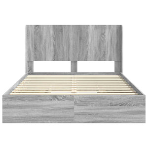 Καλάθι με αποθήκη και κεφαλάρι Γκρι Sonoma 160 x 200 cm - Pakobazaar