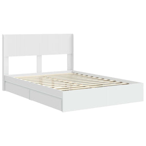 Καλάθι με αποθήκη και κεφαλάρι Λευκό 140 x 190 cm - Pakobazaar