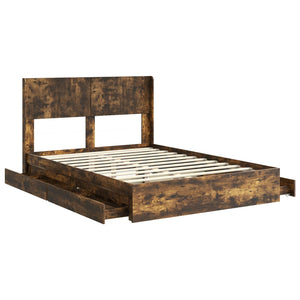 Καλάθι με αποθήκη και κεφαλάρι Καπνισμένο Ξύλο Δρυός - Pakobazaar