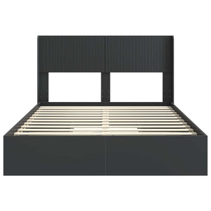 Καλάθι με αποθήκη και κεφαλάρι Μαύρο 120 x 190 cm - Pakobazaar