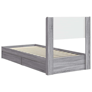 Καλάθι με αποθήκη και κεφαλάρι Γκρι Sonoma 100 x 200 cm - Pakobazaar