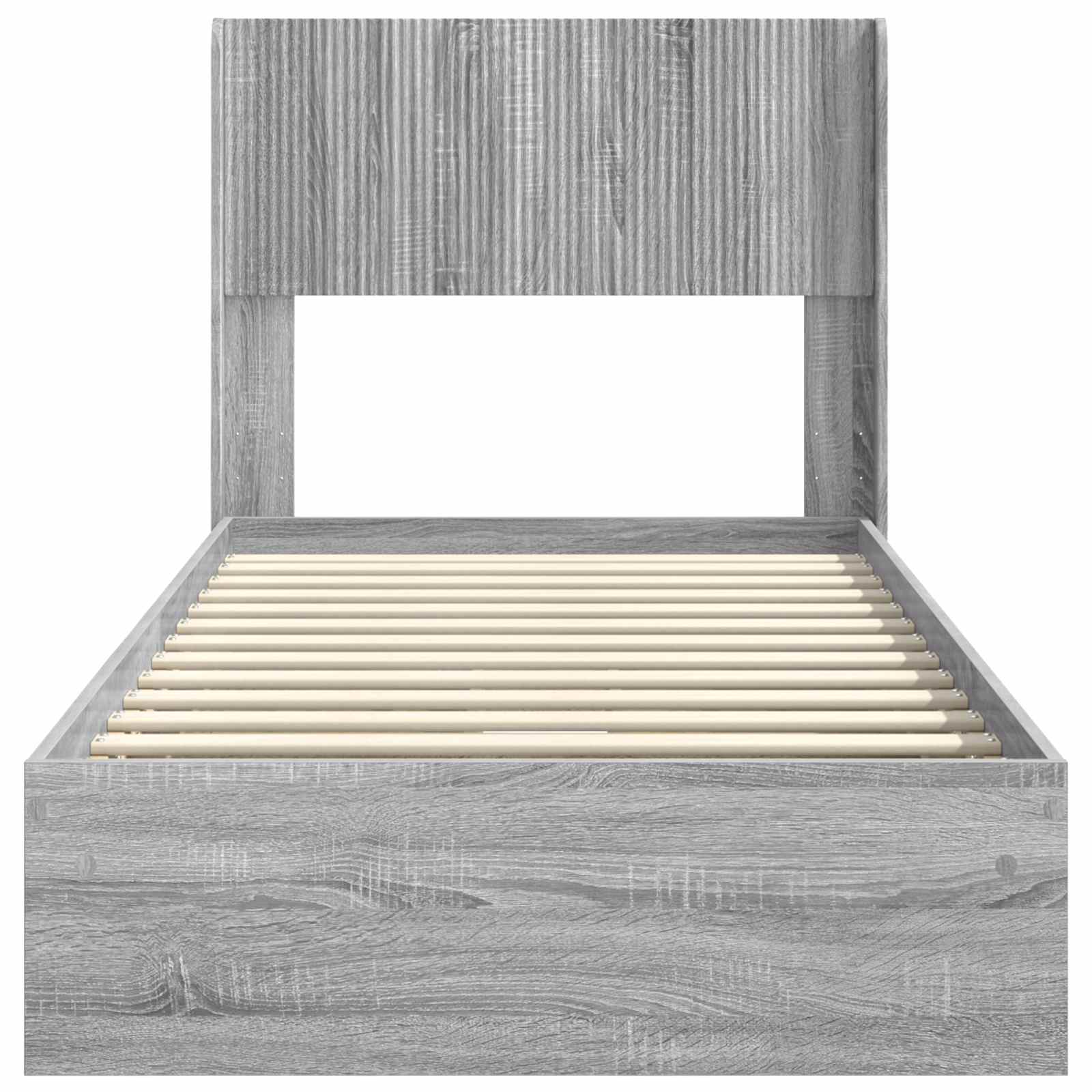 Καλάθι με αποθήκη και κεφαλάρι Γκρι Sonoma 100 x 200 cm - Pakobazaar