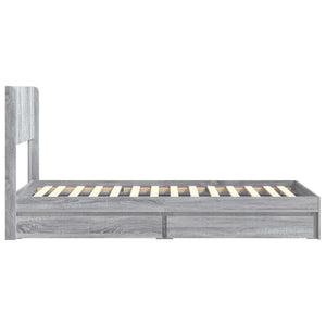 Καλάθι με αποθήκη και κεφαλάρι Γκρι Sonoma 100 x 200 cm - Pakobazaar