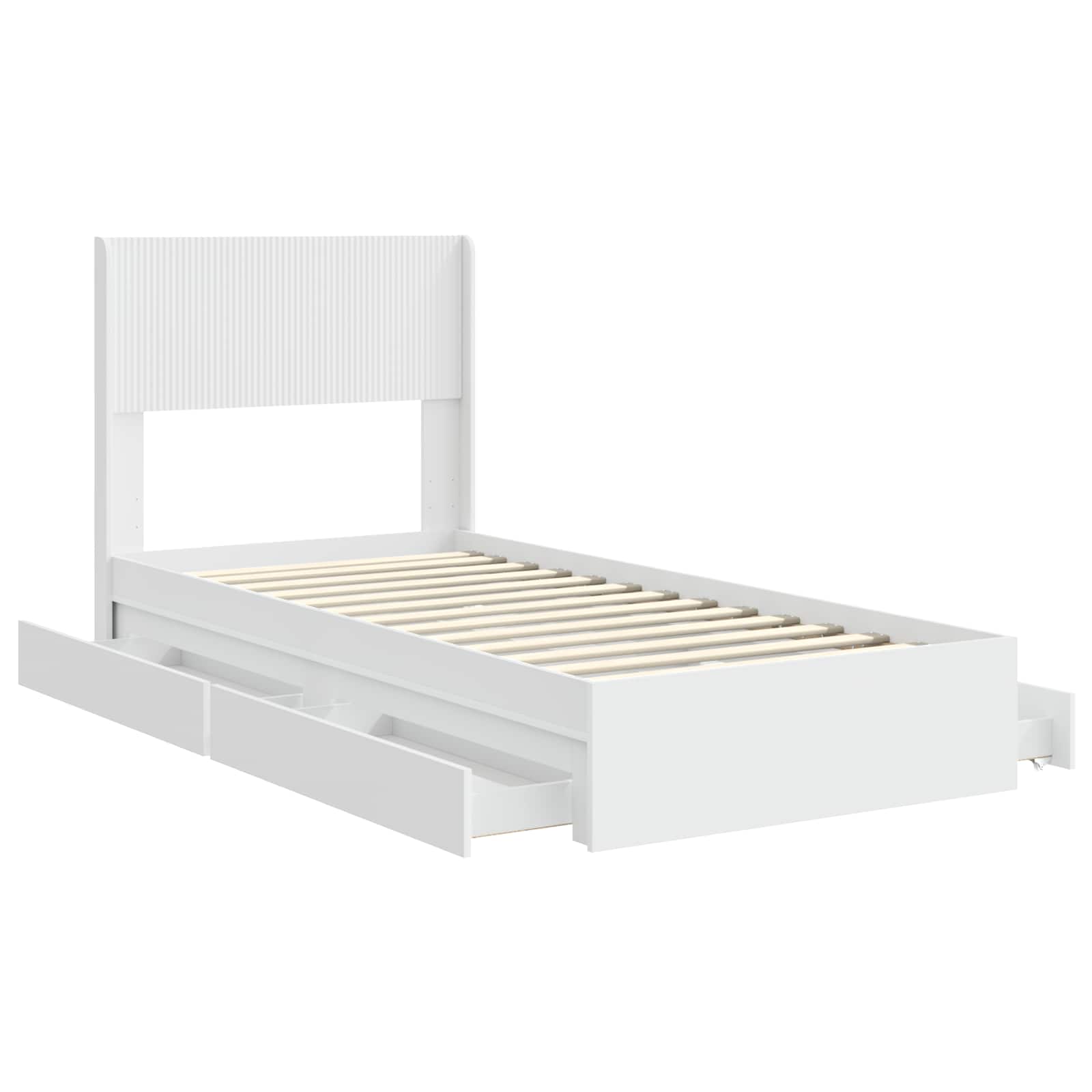 Καλάθι με αποθήκη και κεφαλάρι Λευκό 90 x 200 cm - Pakobazaar