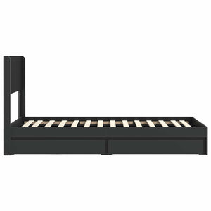 Καλάθι με αποθήκη και κεφαλάρι Μαύρο 90 x 190 cm - Pakobazaar