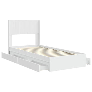 Καλάθι με αποθήκη και κεφαλάρι Λευκό 75 x 190 cm