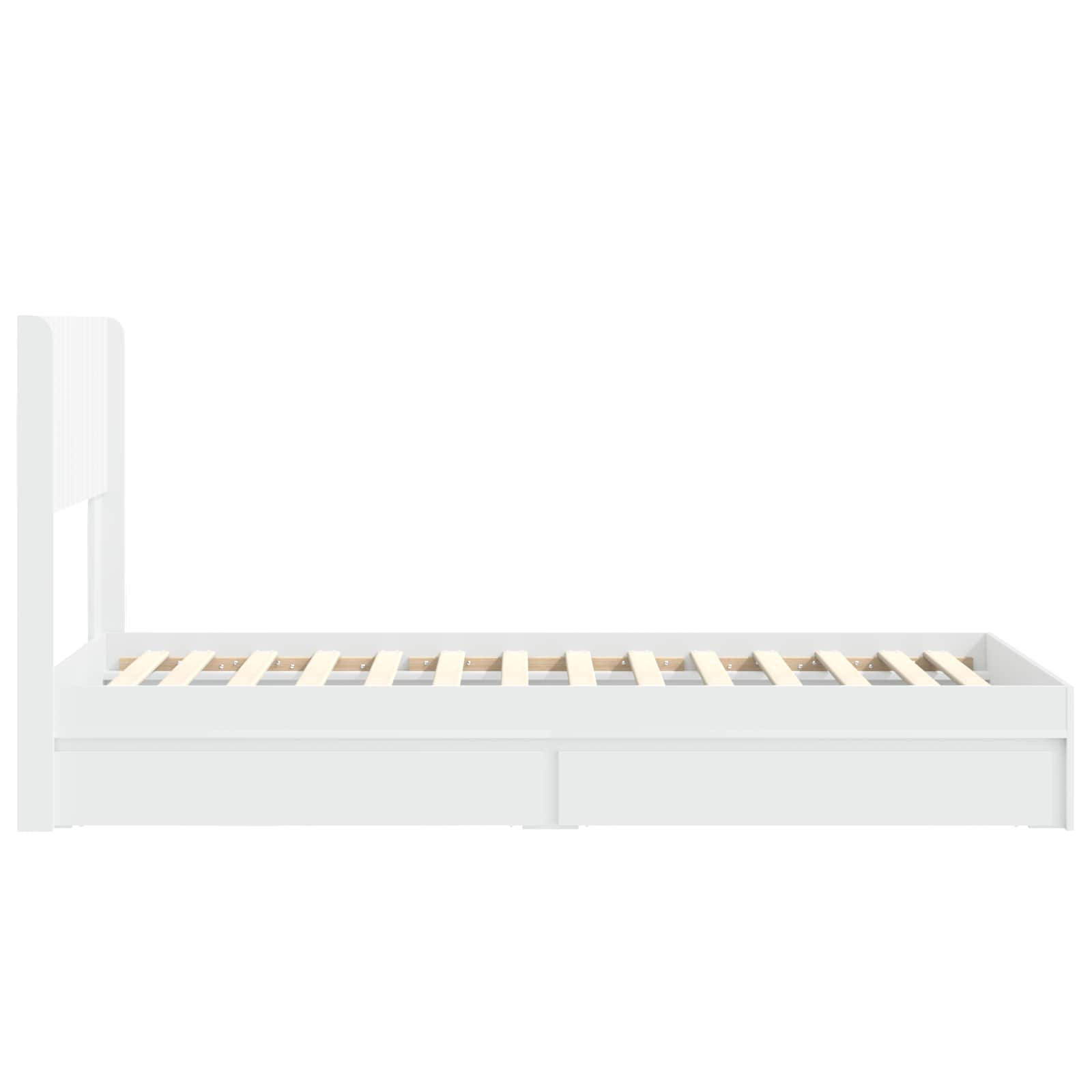 Καλάθι με αποθήκη και κεφαλάρι Λευκό 75 x 190 cm - Pakobazaar
