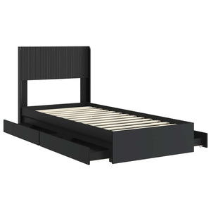 Καλάθι με αποθήκη και κεφαλάρι Μαύρο 75 x 190 cm - Pakobazaar