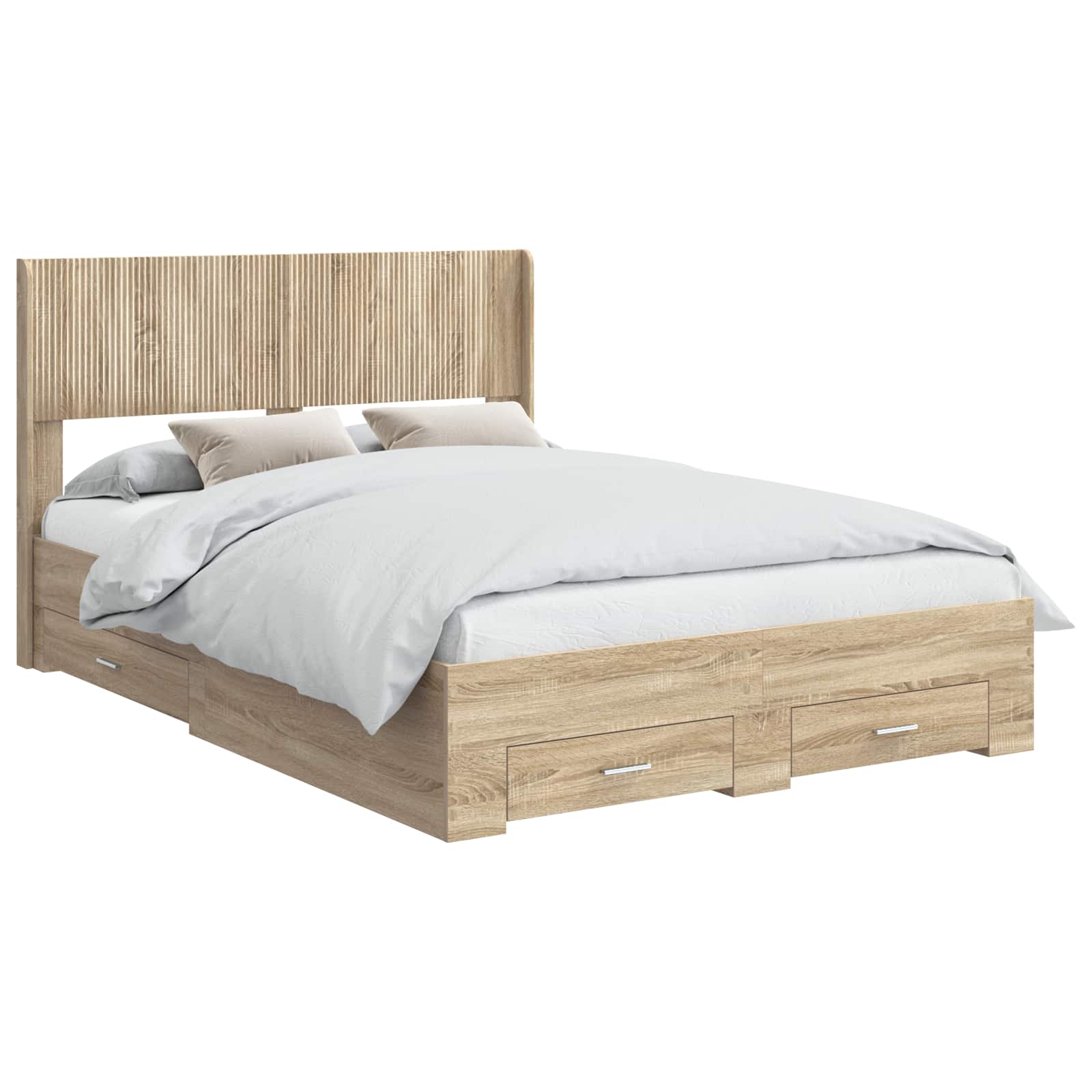 Καλάθι με αποθήκη και κεφαλάρι Sonoma Δρυς 150 x 200 cm