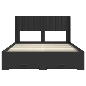 Καλάθι με αποθήκη και κεφαλάρι Μαύρο 140 x 190 cm - Pakobazaar