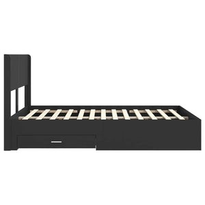 Καλάθι με αποθήκη και κεφαλάρι Μαύρο 140 x 190 cm - Pakobazaar