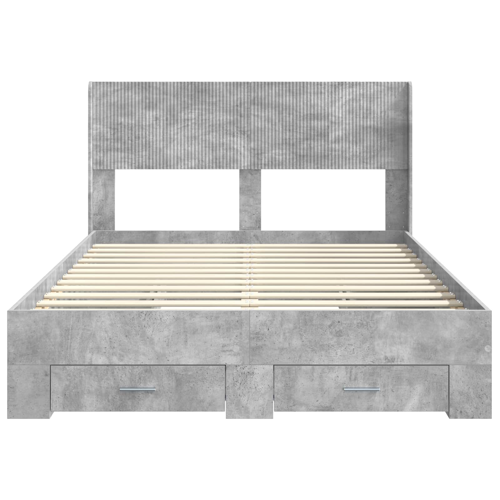 Καλάθι με αποθήκη και κεφαλάρι Γκρι Σκυροδέματος 140 x 190 cm - Pakobazaar