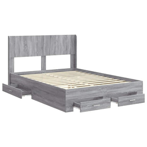 Καλάθι με αποθήκη και κεφαλάρι Γκρι Sonoma 140 x 190 cm - Pakobazaar