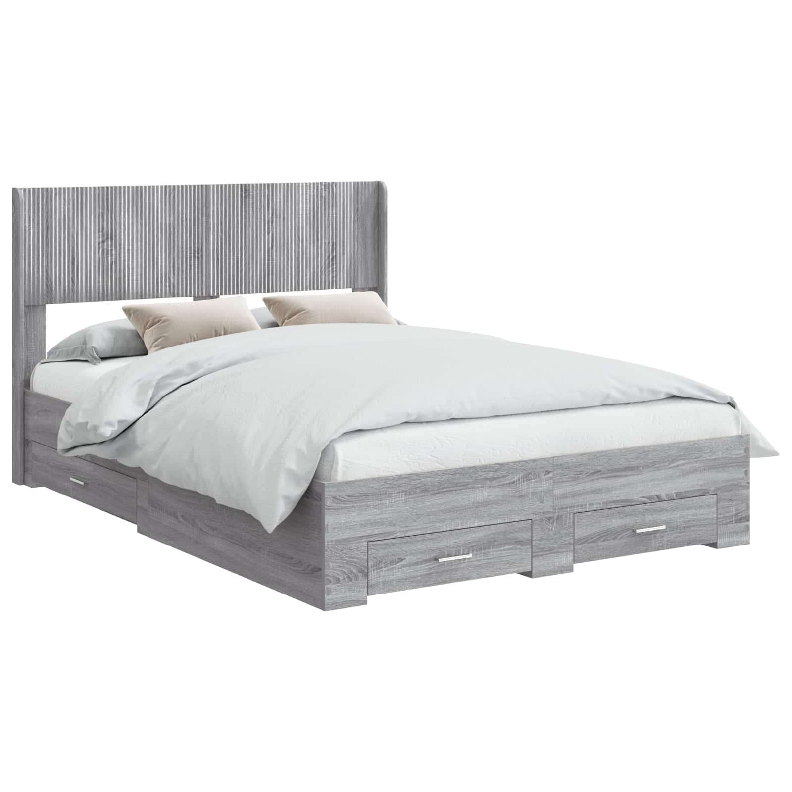 Καλάθι με αποθήκη και κεφαλάρι Γκρι Sonoma 135 x 190 cm
