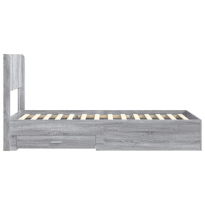 Καλάθι με αποθήκη και κεφαλάρι Γκρι Sonoma 100 x 200 cm - Pakobazaar