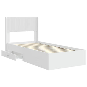 Καλάθι με αποθήκη και κεφαλάρι Λευκό 90 x 190 cm - Pakobazaar
