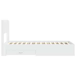 Καλάθι με αποθήκη και κεφαλάρι Λευκό 90 x 190 cm - Pakobazaar