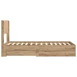 Καλάθι με αποθήκη και κεφαλάρι Artisan Δρυς 90 x 190 cm - Pakobazaar