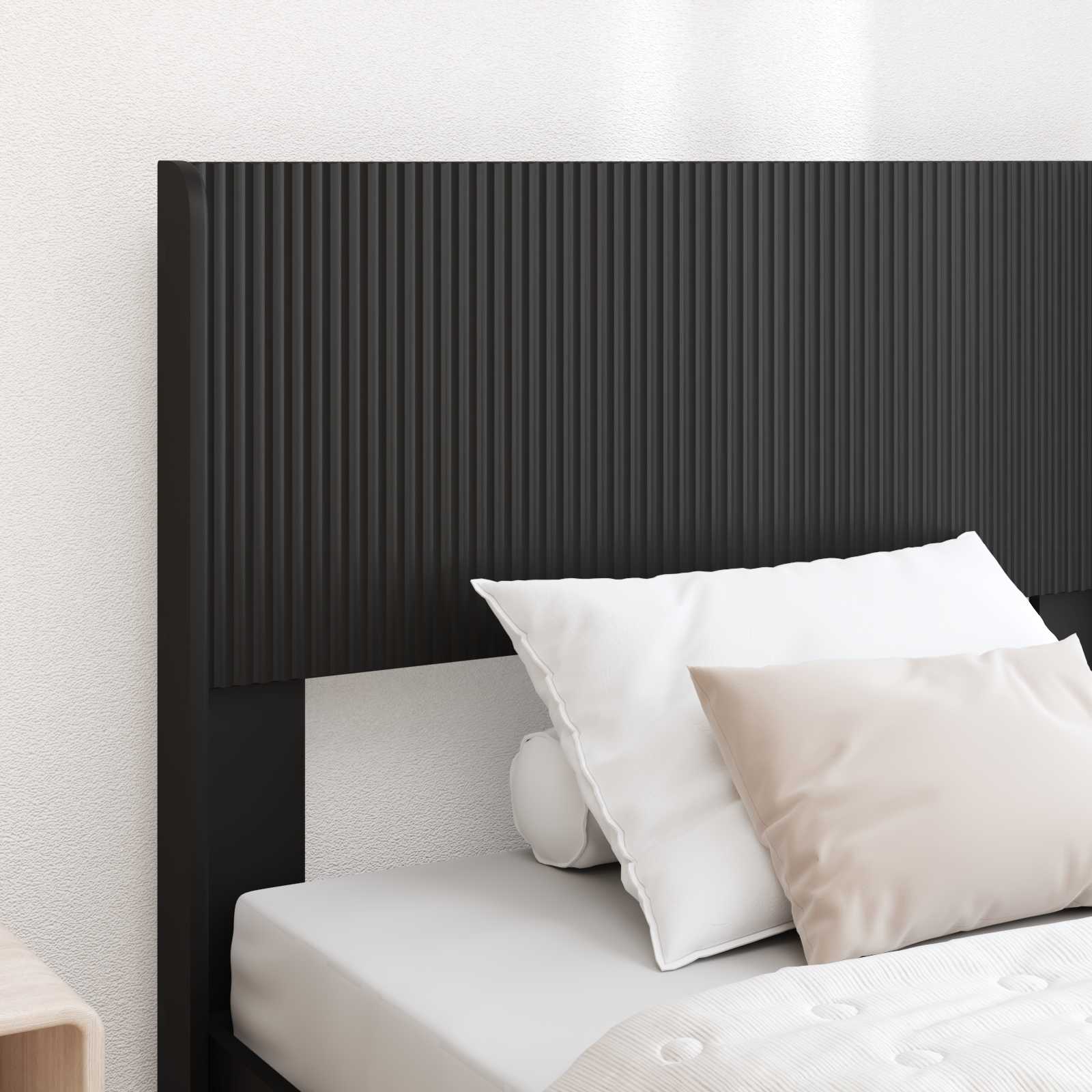 Καλάθι με αποθήκη και κεφαλάρι Μαύρο 75 x 190 cm - Pakobazaar