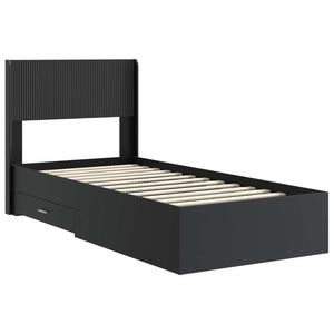 Καλάθι με αποθήκη και κεφαλάρι Μαύρο 75 x 190 cm - Pakobazaar