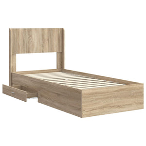 Καλάθι με αποθήκη και κεφαλάρι Sonoma Δρυς 75 x 190 cm - Pakobazaar