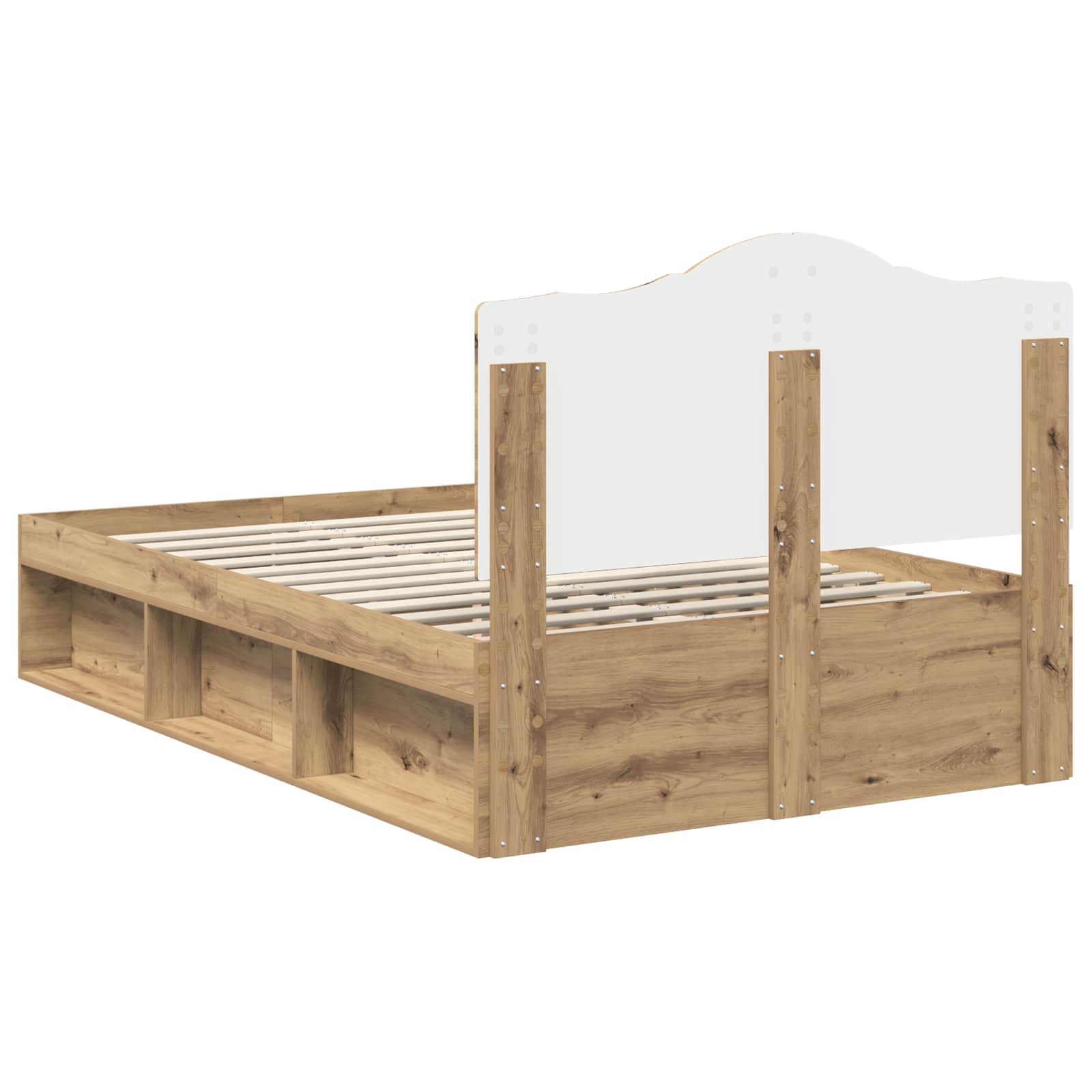 Σκελετός Κρεβατιού Καρυδιά Χειροποίητης Εργασίας 120 x 200 cm