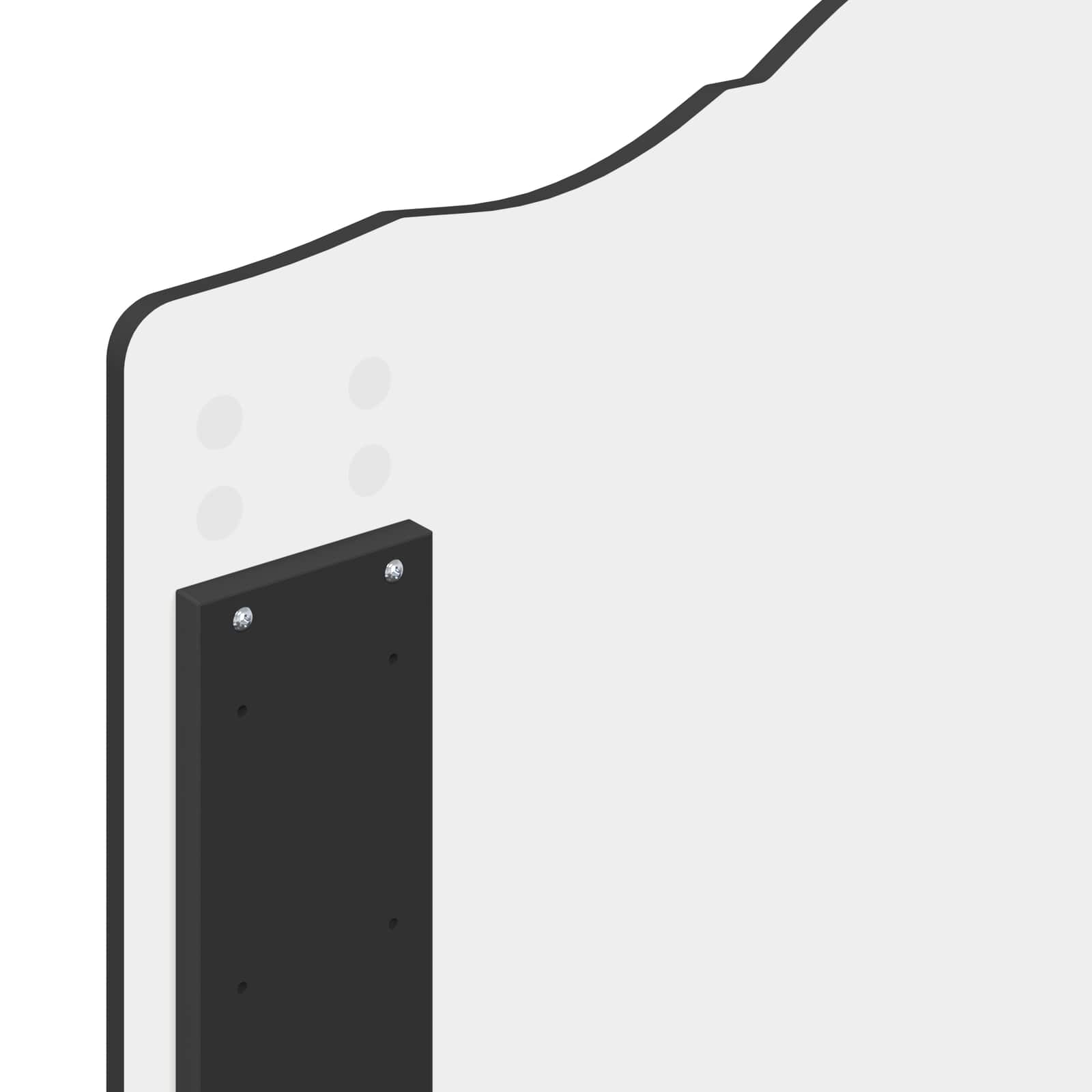 Σκελετός Κρεβατιού Μαύρο 75 x 190 cm Μηχανήματος Ξύλο