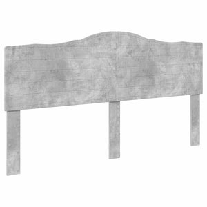 Κρεβάτι Αποθήκης Σκυρόδεμα Γκρι 200 x 200 cm Επεξεργασμένο Ξύλο