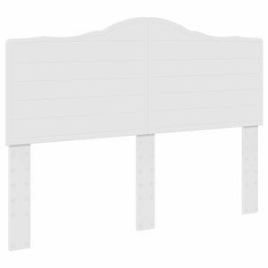 Κρεβάτι Αποθήκης Λευκό 140 x 190 cm Επεξεργασμένο Ξύλο