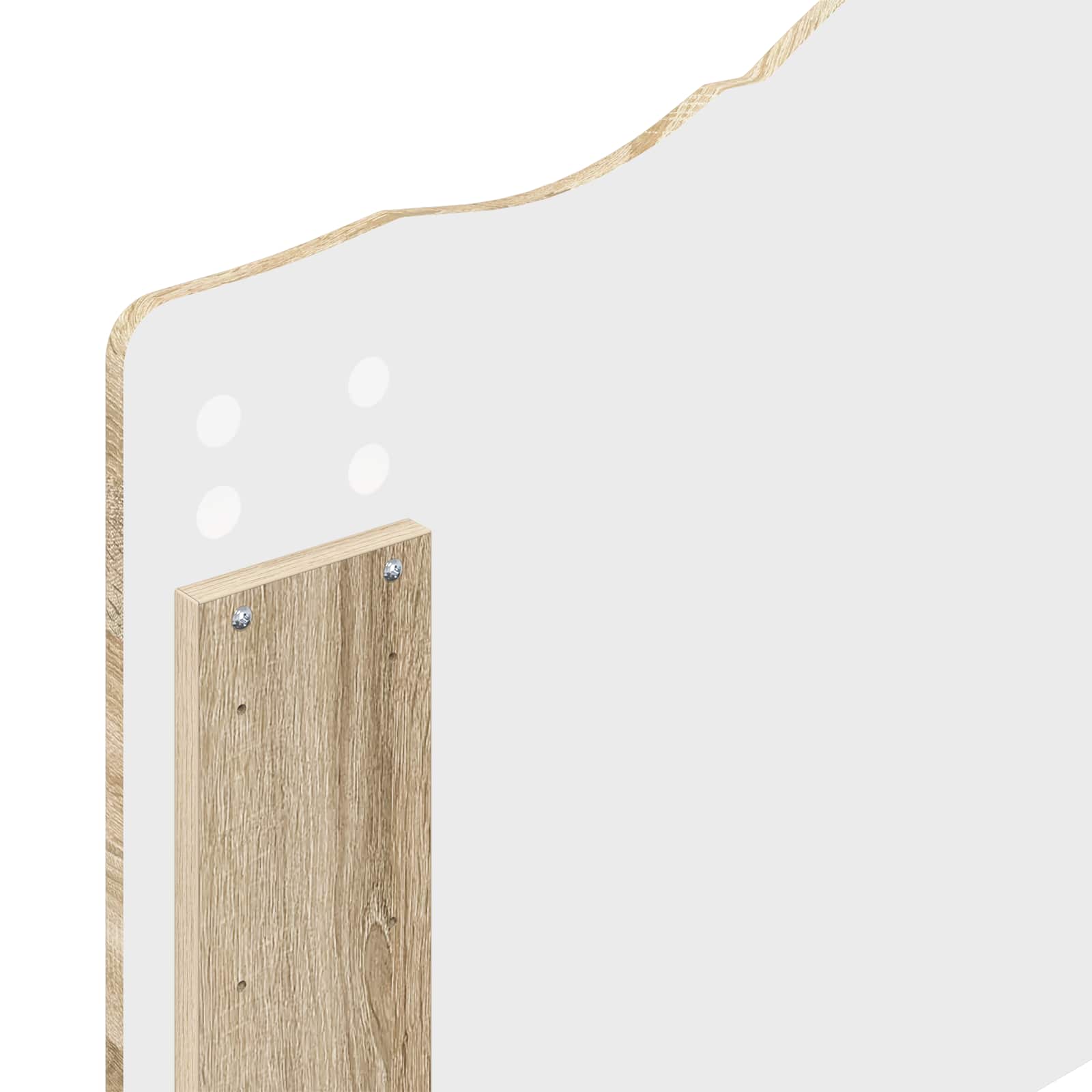 Κρεβάτι Αποθήκης Δρύς Sonoma 100 x 200 cm Επεξεργασμένο ξύλο