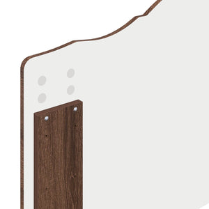 Κρεβάτι Αποθήκης Καφέ δρυς 100 x 200 cm Επεξεργασμένο Ξύλο