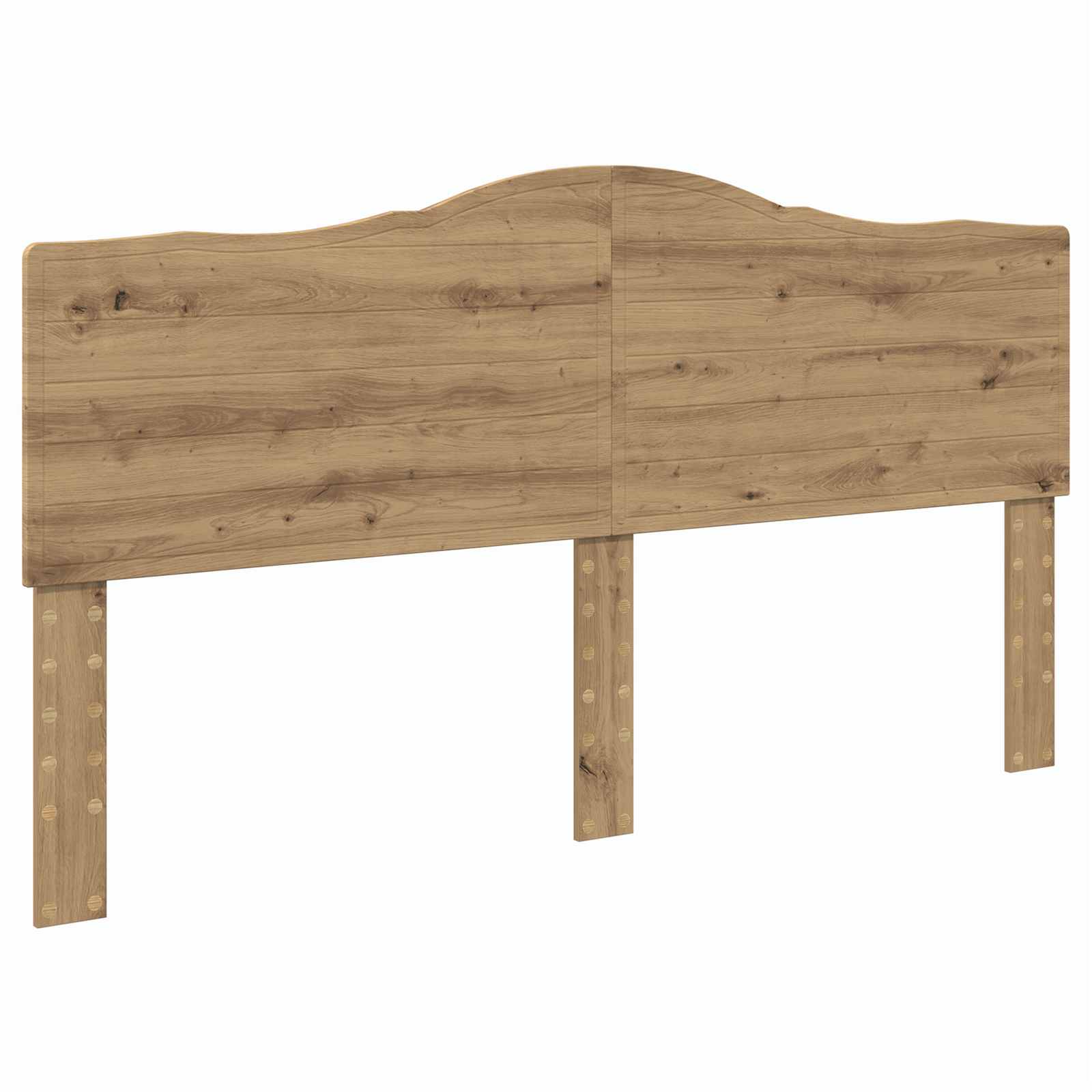 Σκελετός Κρεβατιού Artisan Oak 180 x 200 cm Επεξεργασμένο Ξύλο - Pakobazaar