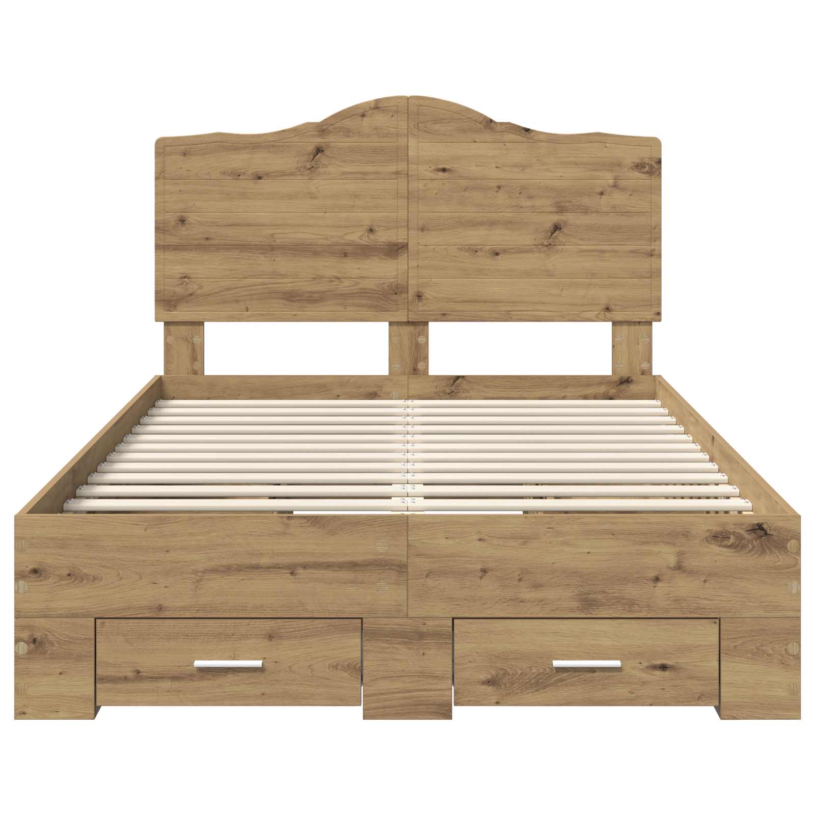 Σκελετός Κρεβατιού Artisan Oak 120 x 200 cm Επεξεργασμένο ξύλο - Pakobazaar