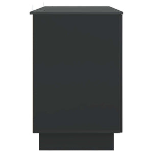 Γραφείο Μαύρο Επεξεργασμένο Ξύλο 142,5 x 50 x 75 εκ. - Pakobazaar