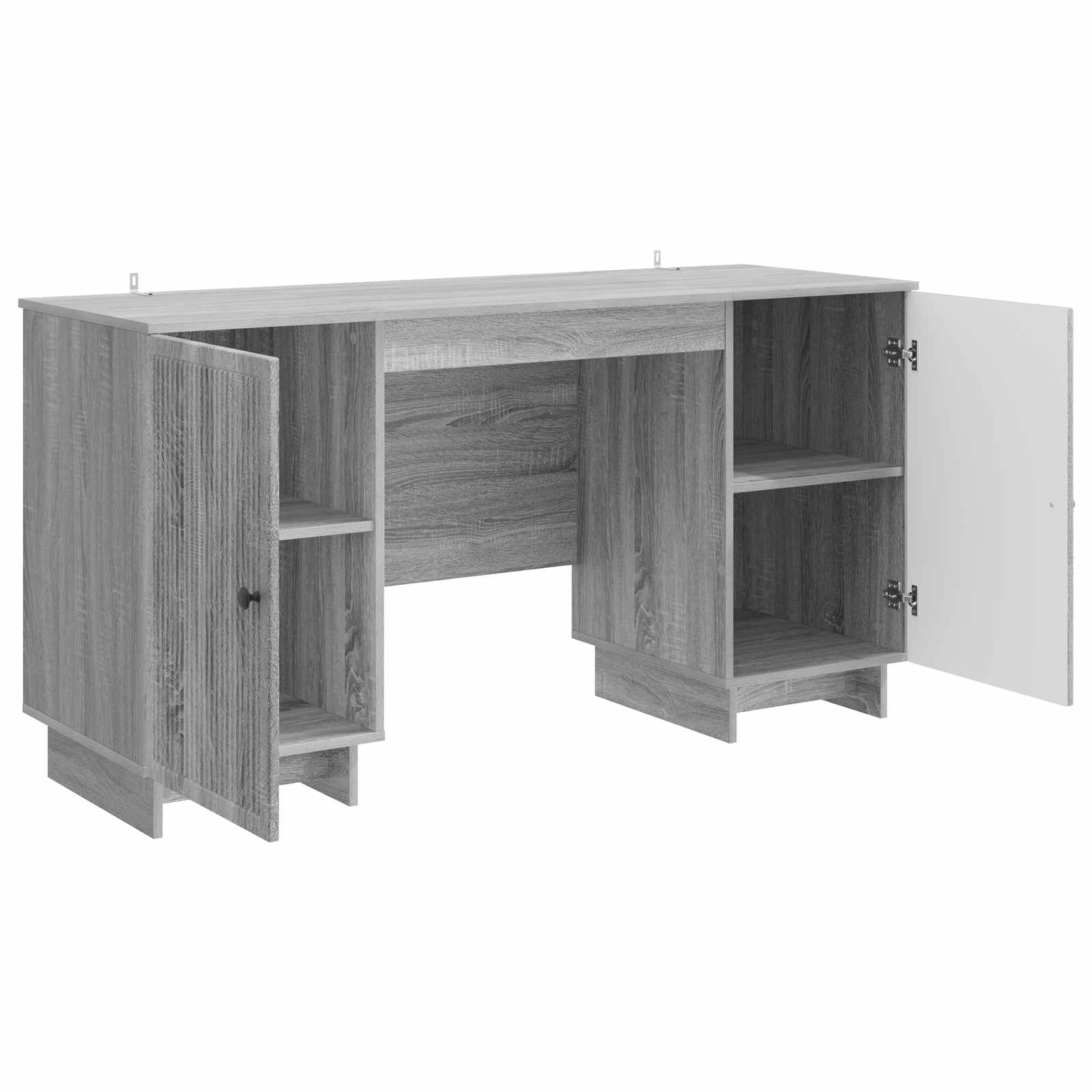 Γραφείο Γκρι Sonoma Επεξεργασμένο Ξύλο 142,5 x 50 x 75 εκ. - Pakobazaar