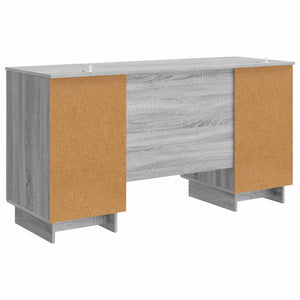 Γραφείο Γκρι Sonoma Επεξεργασμένο Ξύλο 142,5 x 50 x 75 εκ. - Pakobazaar